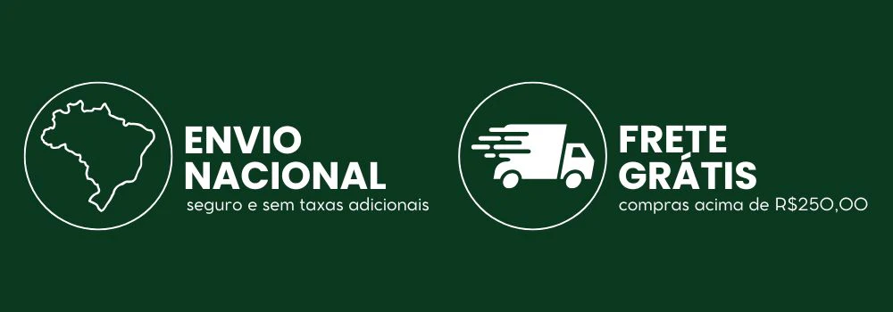 Envio Nacional e Frete Grátis